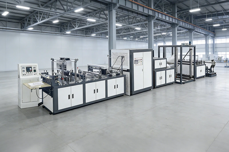 Quais são as características das máquinas para fabricar sacolas não tecidas?