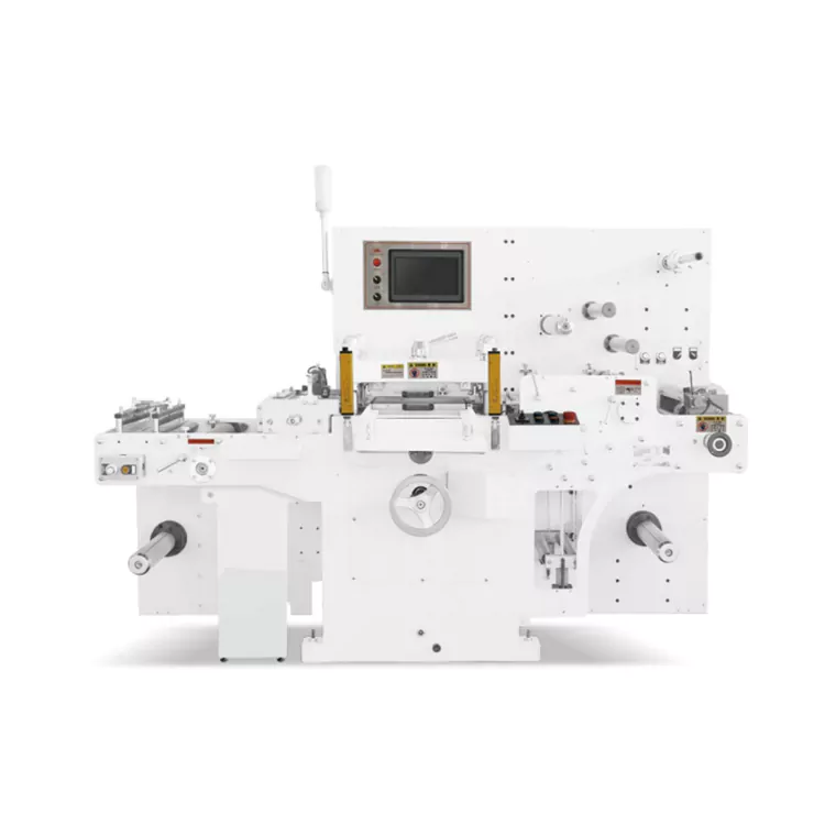 Máquina de corte e vinco de etiquetas totalmente automática