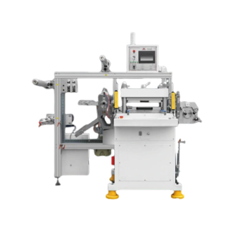 Máquina de corte e vinco assíncrona no molde
