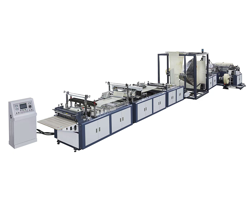 Máquina ultrassônica de fabricação de sacolas não tecidas